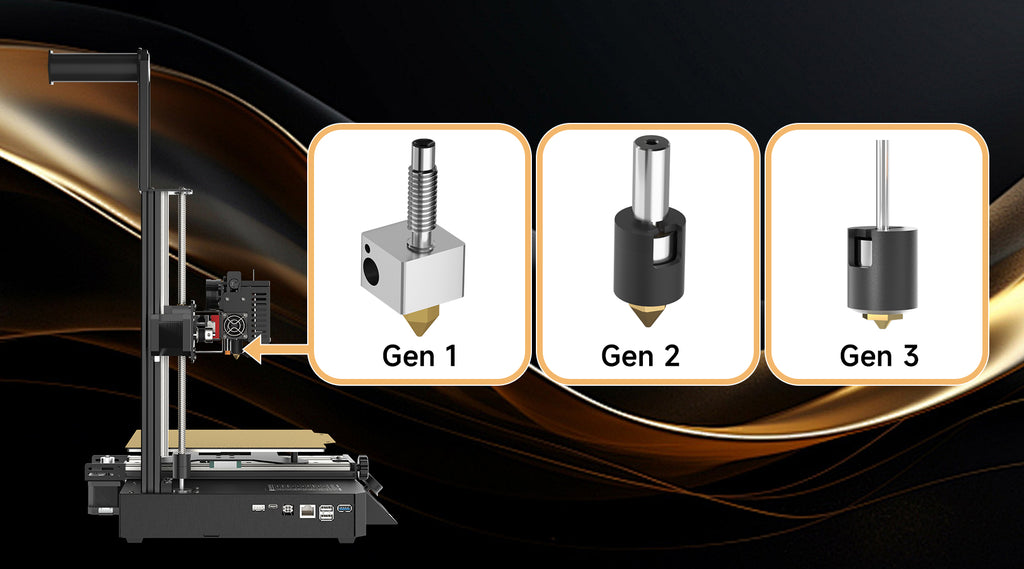 P8 KP3S Pro V2 Hotend Develop