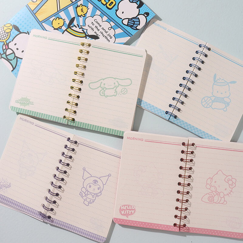 Sanrio Comic Series Spriral Notebook A6