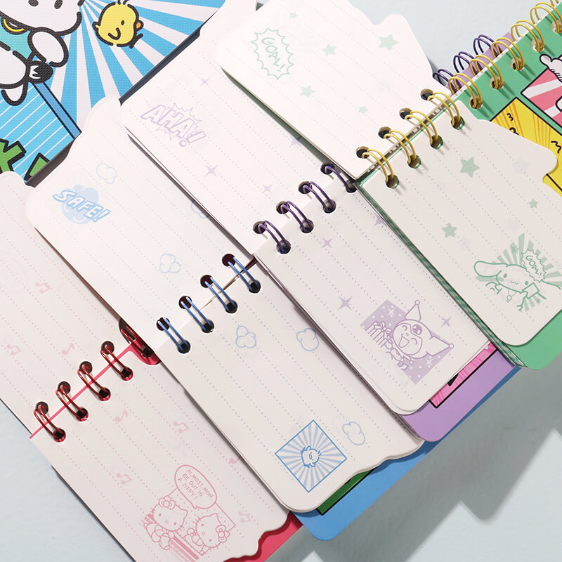 Sanrio Comic Series Spriral Notebook A6