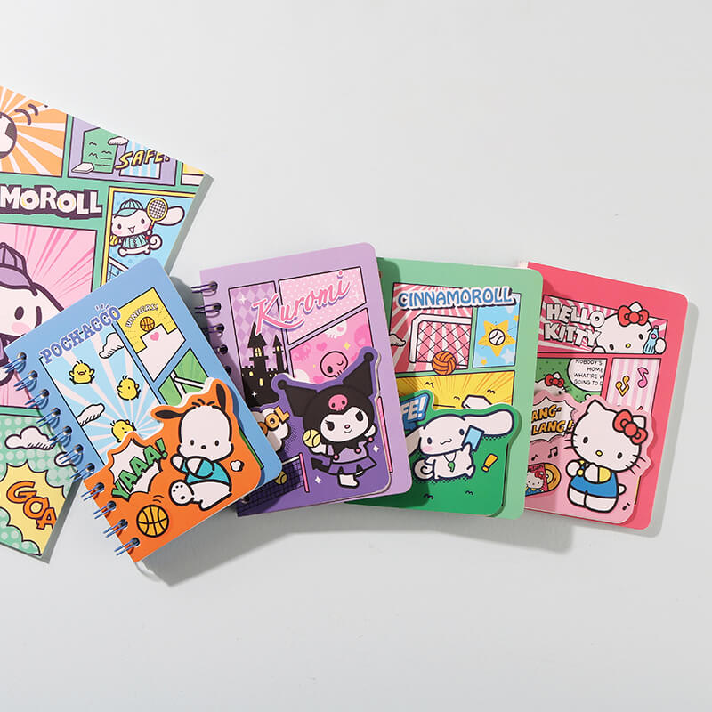 Sanrio Comic Series Spriral Notebook A6