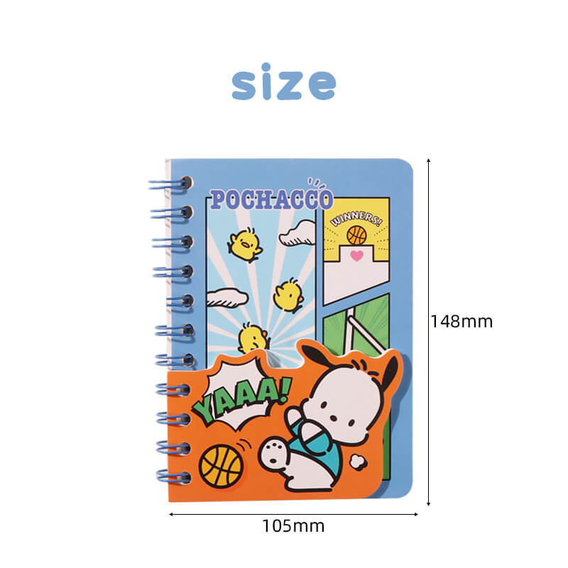 Sanrio Comic Series Spriral Notebook A6