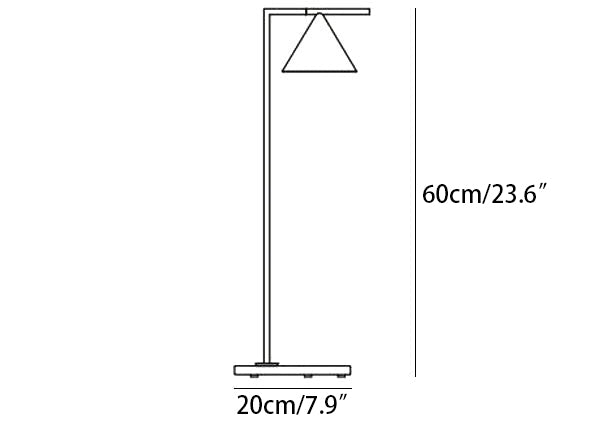 Captain Flint Table Lamp dimensions
