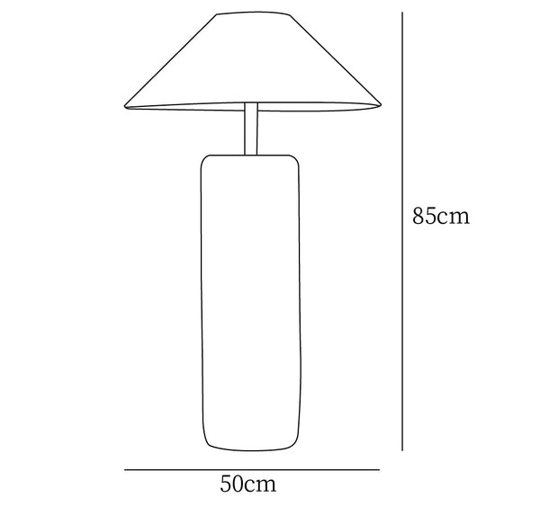 Dimensioni Lampada da Terra Colisio