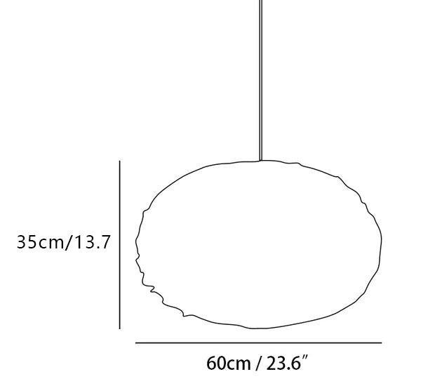Eos Pendant Lamp dimensions
