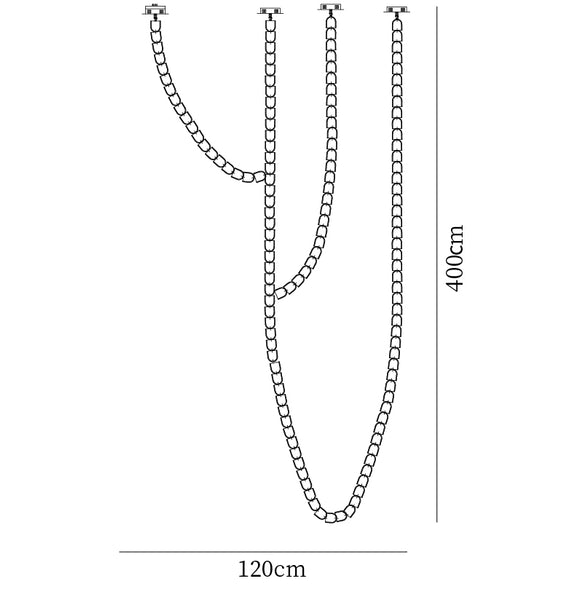 Gabriel Chandelier dimensions
