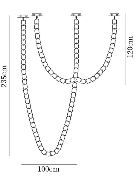 Gabriel Chandelier dimensions