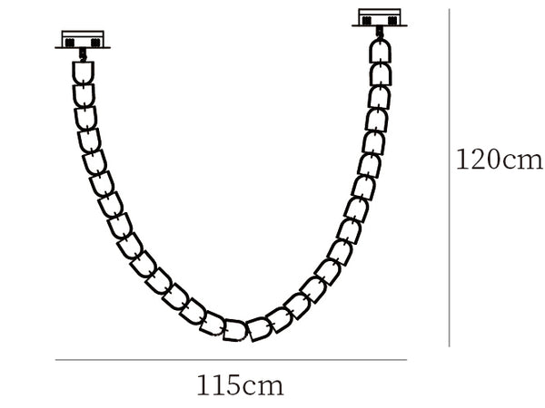 Gabriel Chandelier dimensions