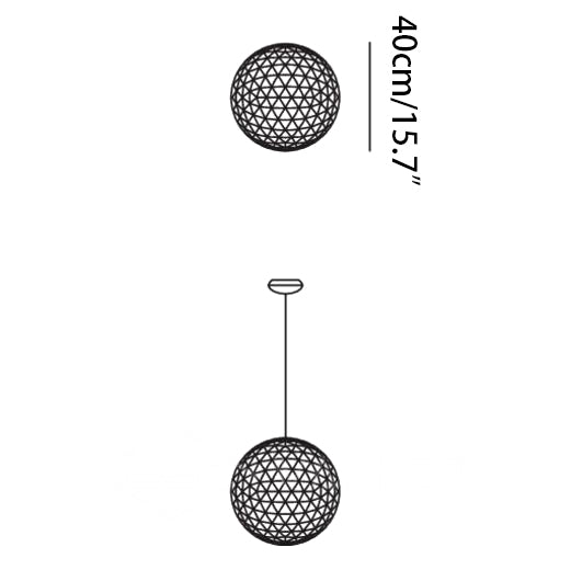Silver Raimond Pendelleuchte Abmessungen