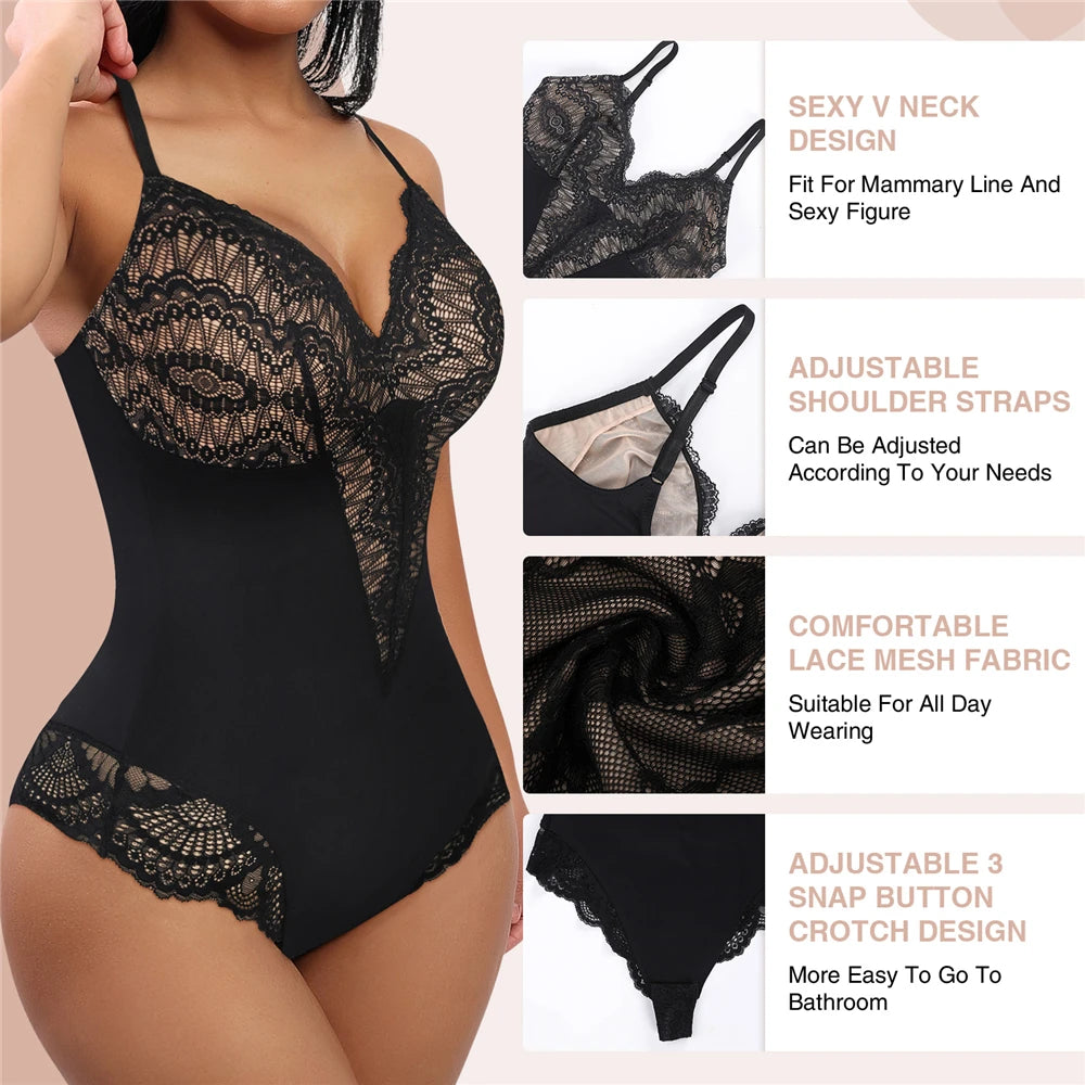 The Body Lace Shapewear Bodysuit