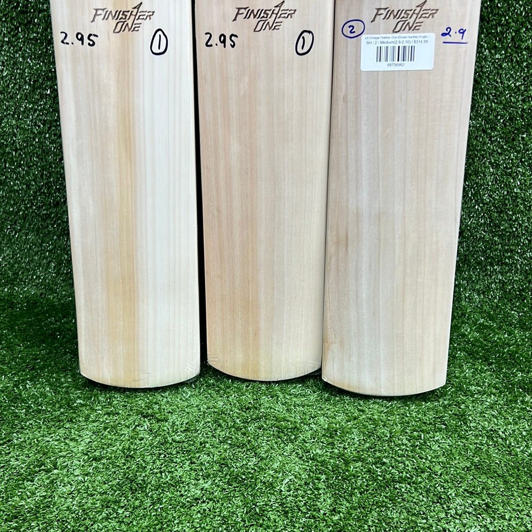 SS Vintage Finisher One (Dinesh Karthik) English Willow Cricket Bat