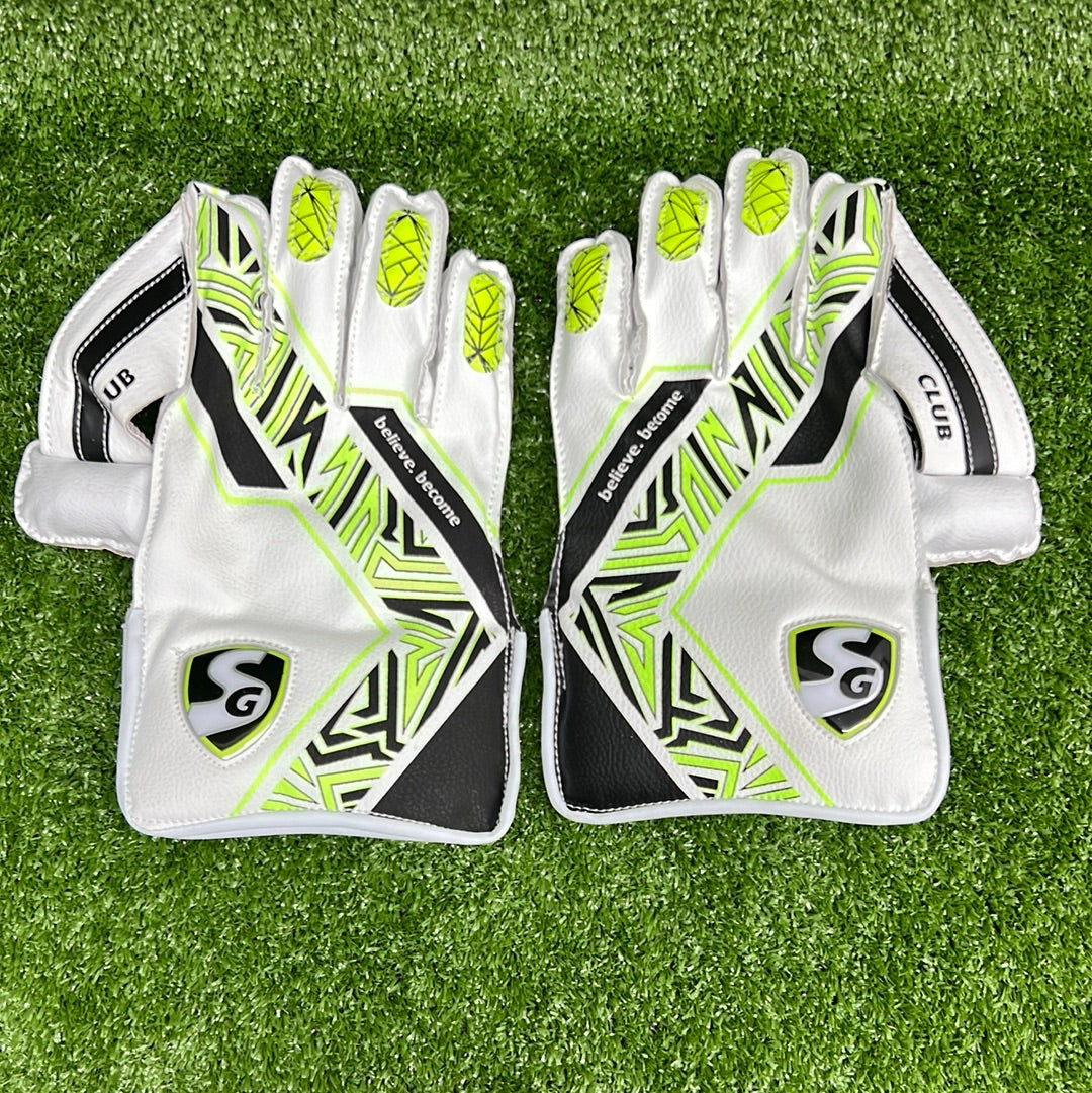 SG Club Junior / Youth Cricket Wicket Keeping Gloves