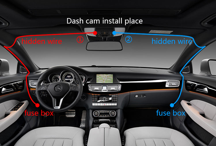 HOW TO HIDE DASH CAM WIRES