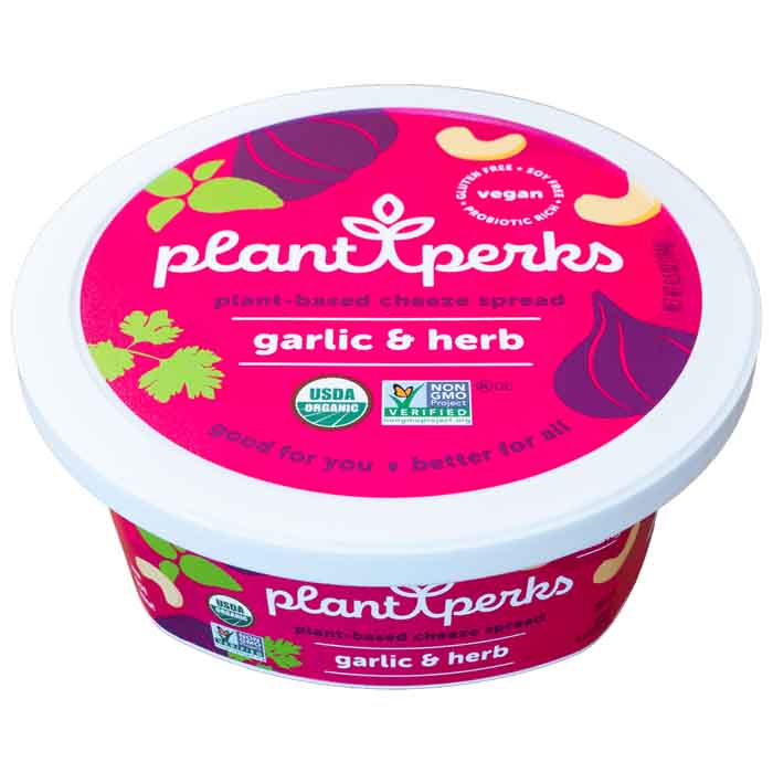 Plant Perks - Plant-Based Cheeze Spreads, 6.5oz | Multiple Flavors