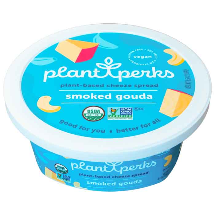 Plant Perks - Plant-Based Cheeze Spreads, 6.5oz | Multiple Flavors