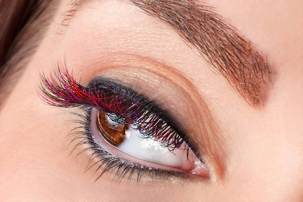 newcome Colored eyelash extensions