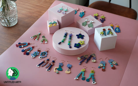 variety of creative art style niche and fashion accessories