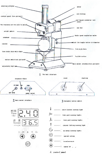 Electric Coconut Scraper