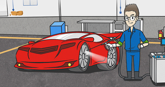 汽车干冰喷射机