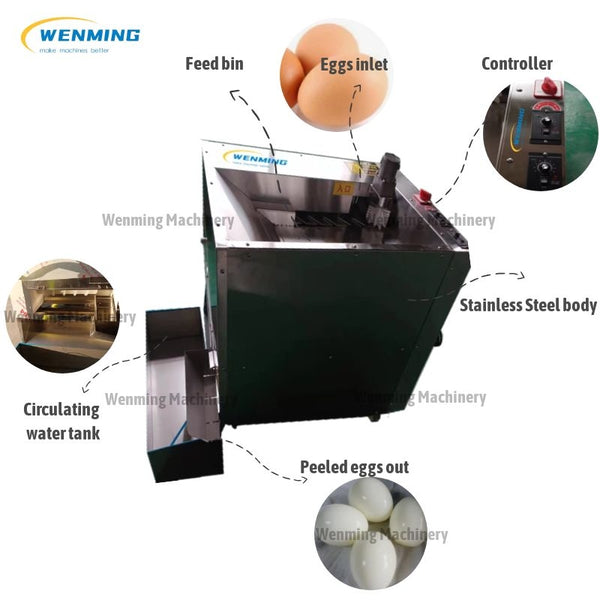 egg peeling machine