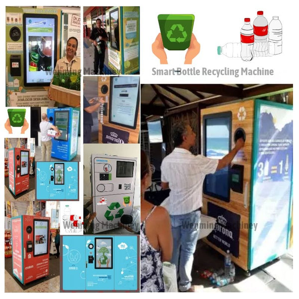 Factory Supplier Plastic Bottle Recycling Vending Machine For Sale Wm
