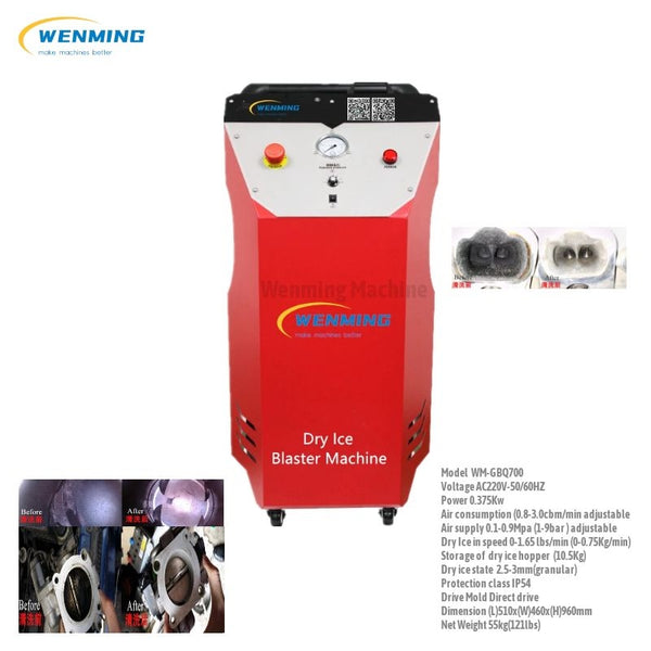 dry ice cleaning machine