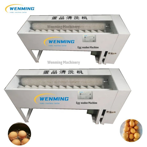  INTBUYING Egg Washer Machine for Fresh Eggs Semi-Automatic Egg  Cleaner Scrubber Potato/Duck Egg/Goose Egg Cleaning Machine Egg Surface  Cleaning Machine Egg Clean Brush Tool 1500-2000/hour 110V : Appliances