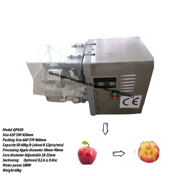 Electric Apple Peeler Corer Slicer Machine
