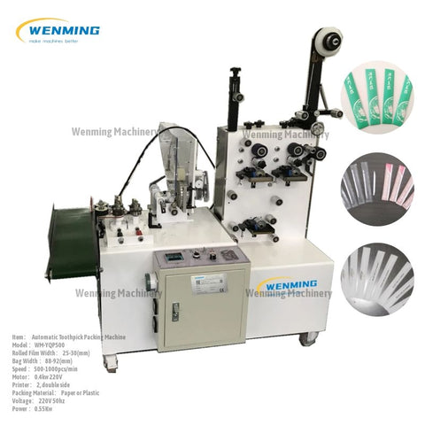 Automatic Packing Machine in Toothpick Making