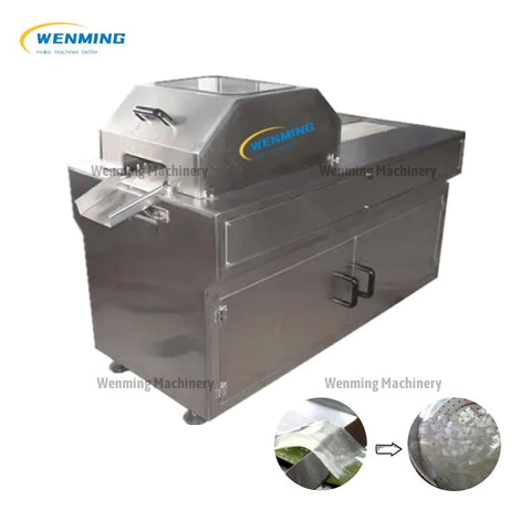 Máquina de corte de aloe vera