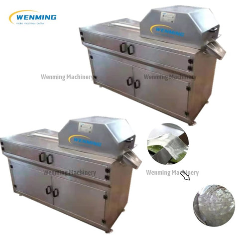 Máquina de corte de aloe vera