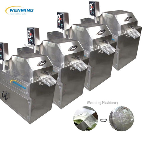 Máquina de corte de aloe vera