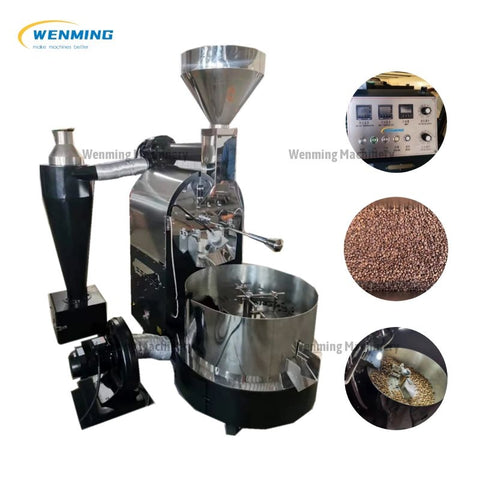 Máquina tostadora de granos de café