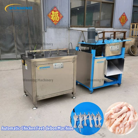 chicken feet debone machine