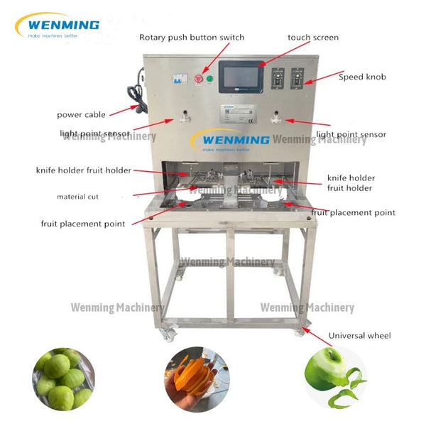Automatic Apple Peeling Machine