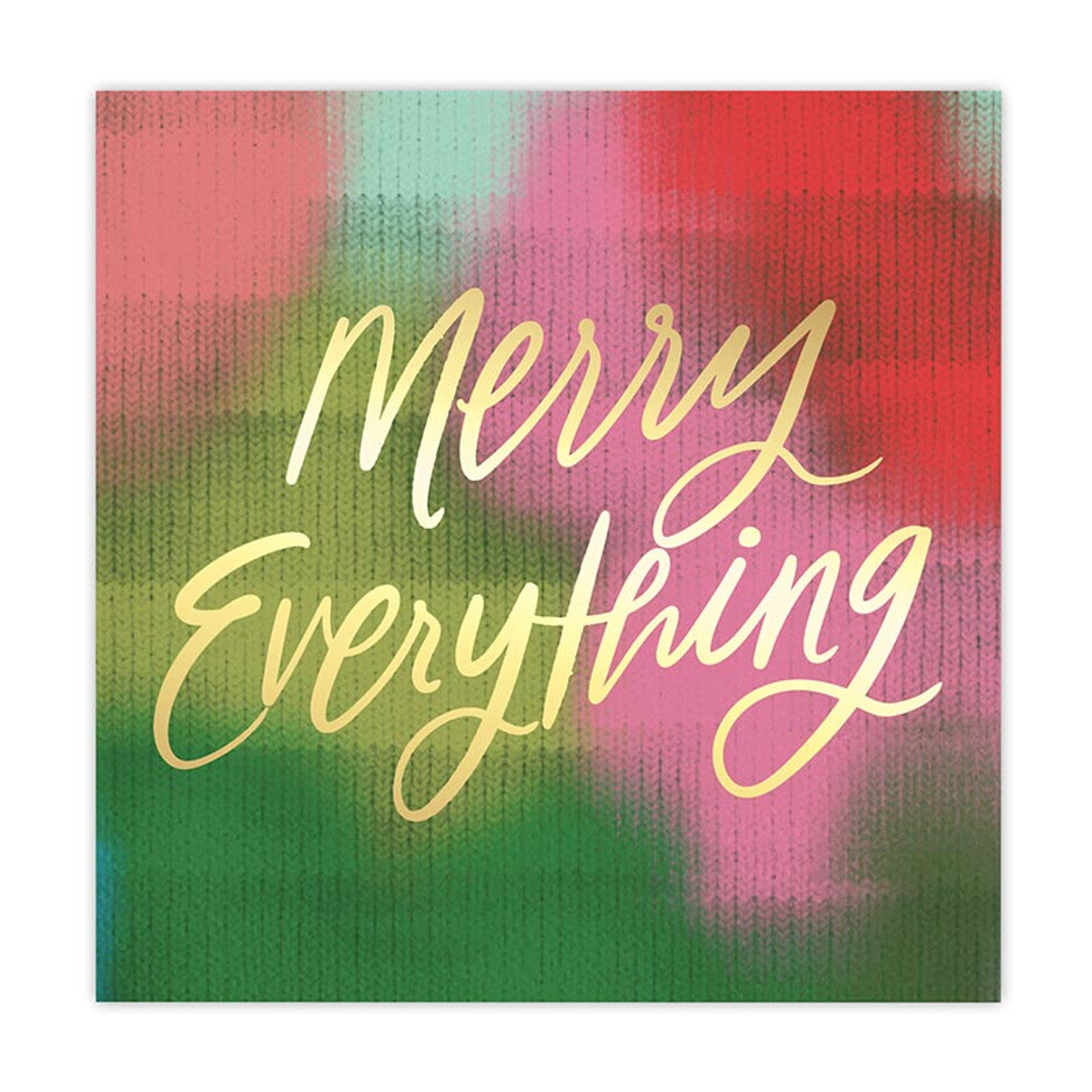 Cocktail Napkin Foil- Merry Everything
