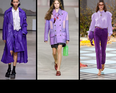 2023 Fashion Trends PURPLE HUES