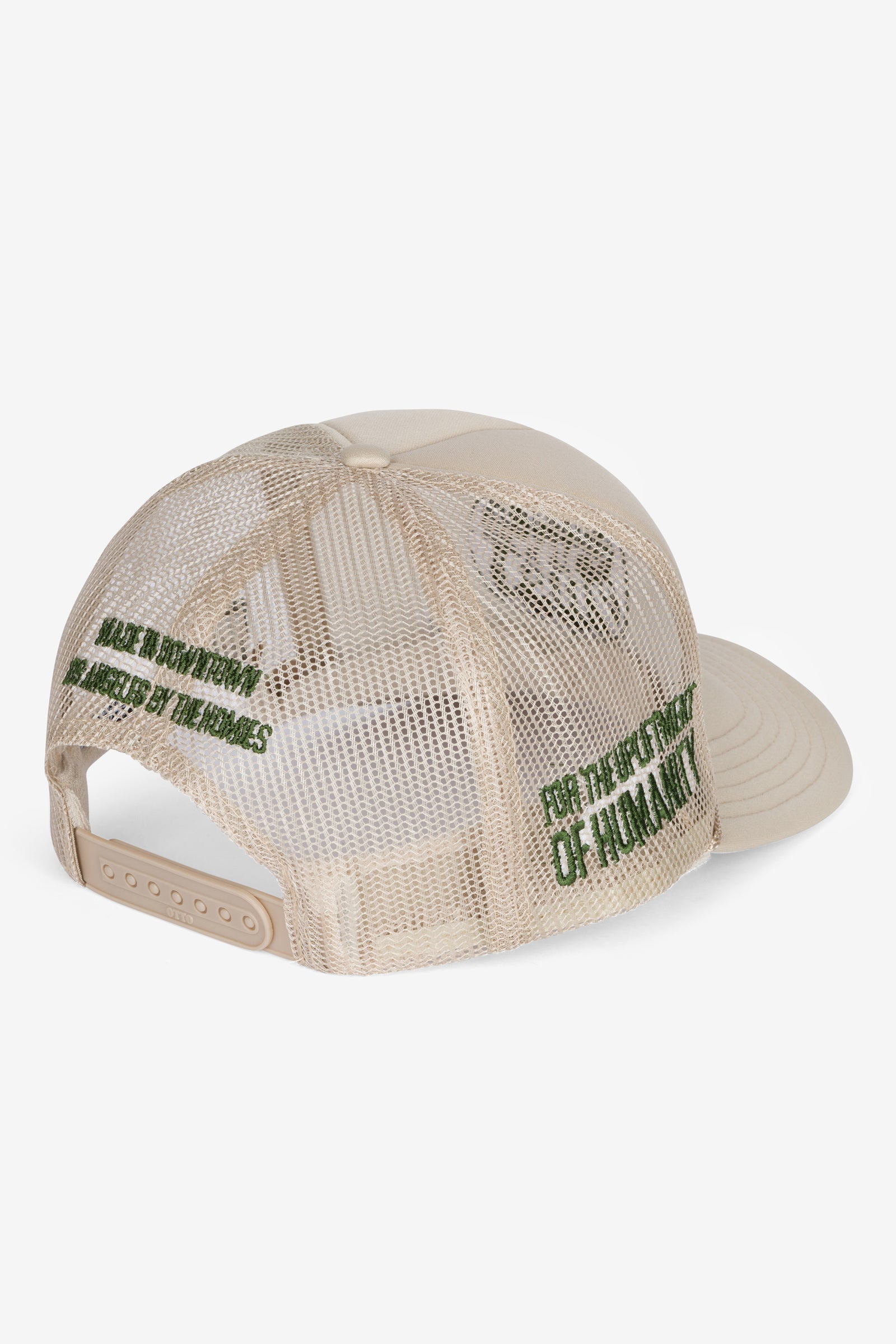 GRATITUDE TRUCKER HAT TAN