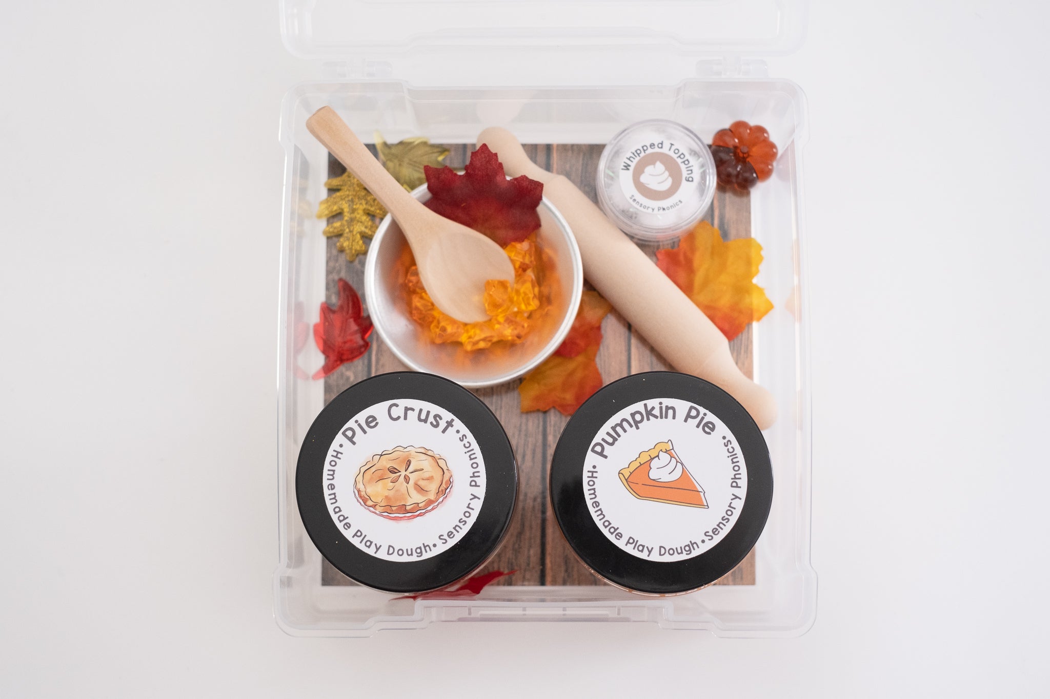 Pumpkin Pie Play Dough Kit