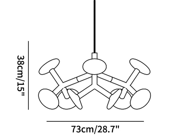 Fractal Chandelier