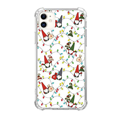 IPhone 14 Plus Christmas Dwarfs Trees Gifts Lights Case
