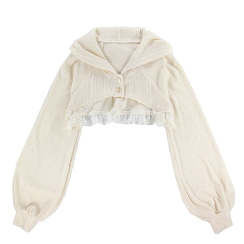 Sweet Lolita White Cardigan