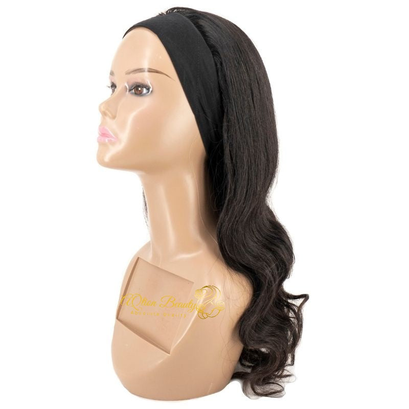 Natalie- Body Wave Headband Wig