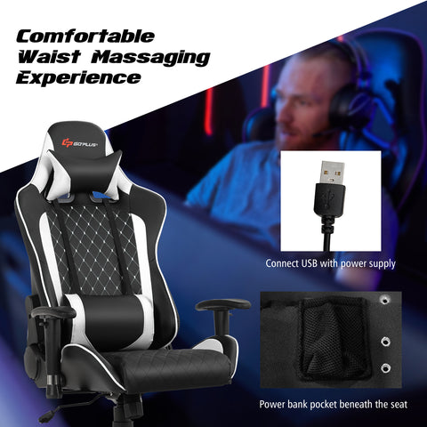 Gaming Chair Massage Ergonomic Chairs