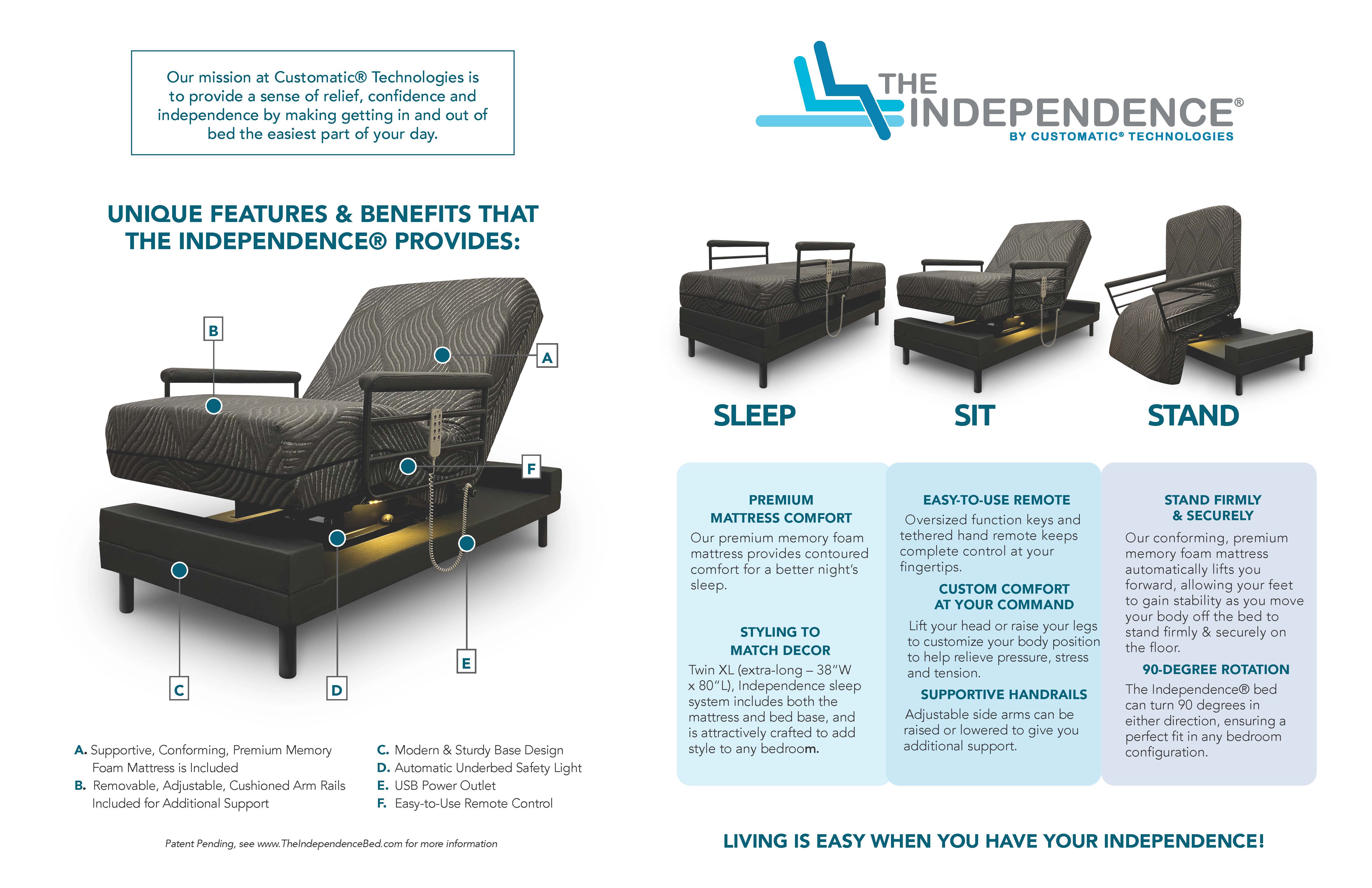 Customatic? Independence Bed