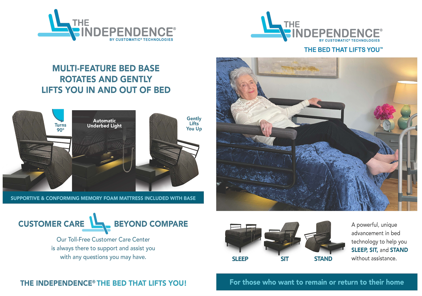 Customatic? Independence Bed