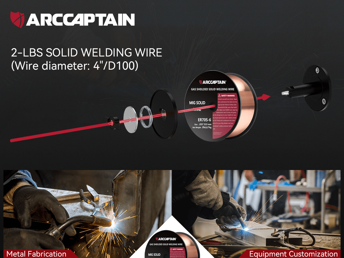 2 Lbs ER70S-6 Gas Solid MIG Welding Wire 0.08 mm