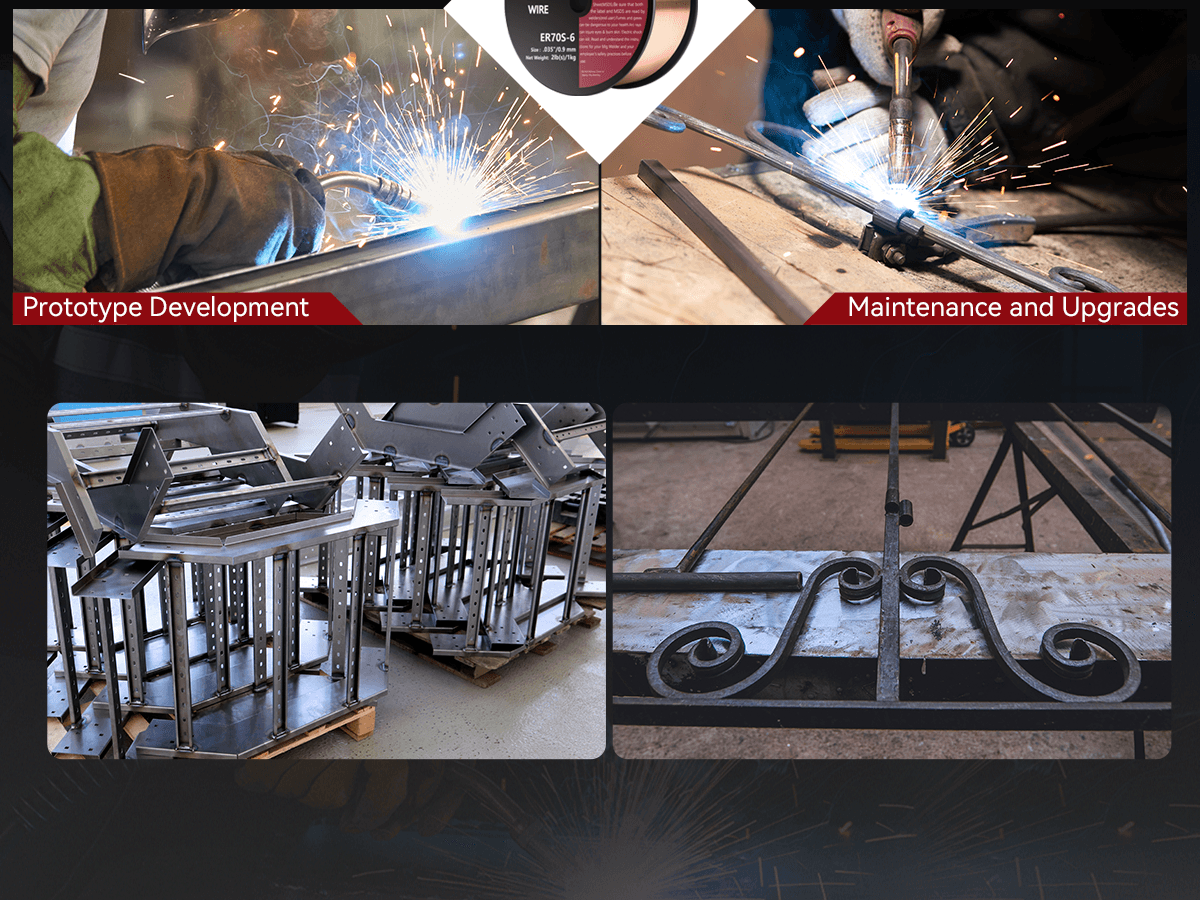 2 Lbs ER70S-6 Gas Solid MIG Welding Wire 0.08 mm application