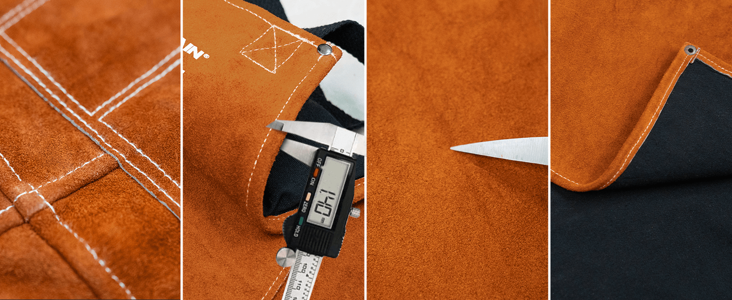 Heavy Duty Thick Leather Welding Apron