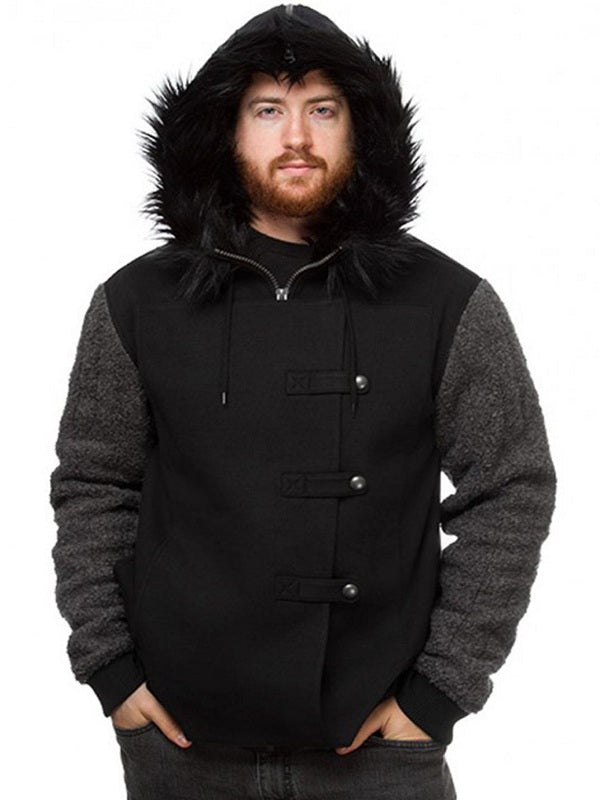 Game Of Thrones Jon Snow Fur Hoodie