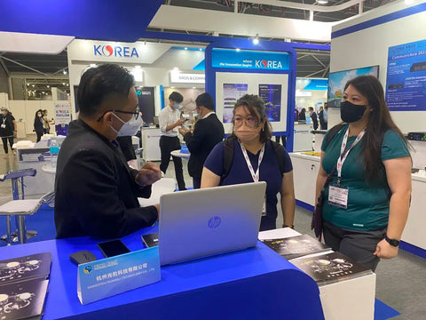 Holoswim goggles in Singapore Expo